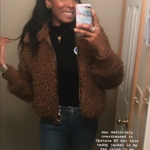 Zara Teddy Jacket